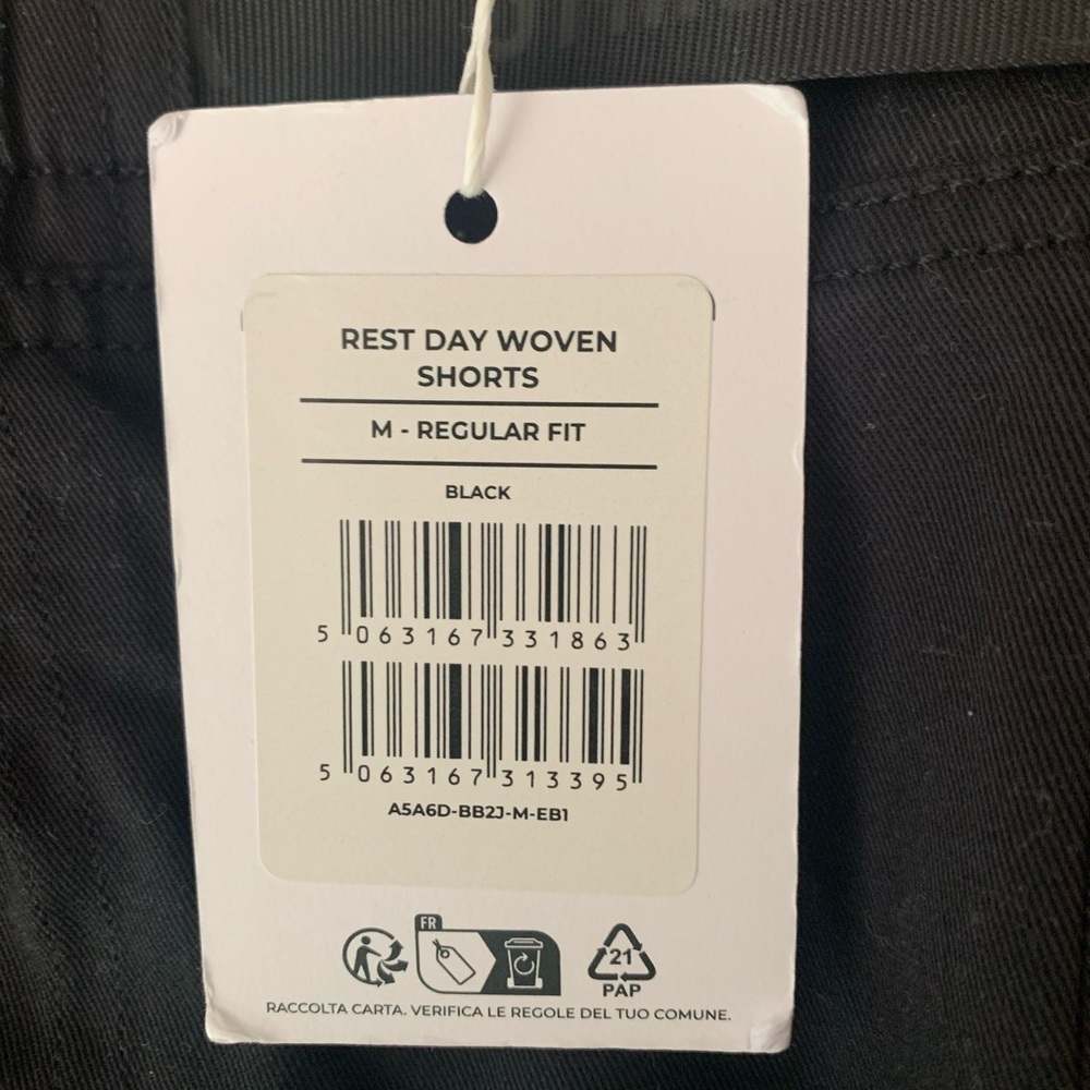 Gymshark NWT rest day woven shorts Black - M - Picture 5 of 6